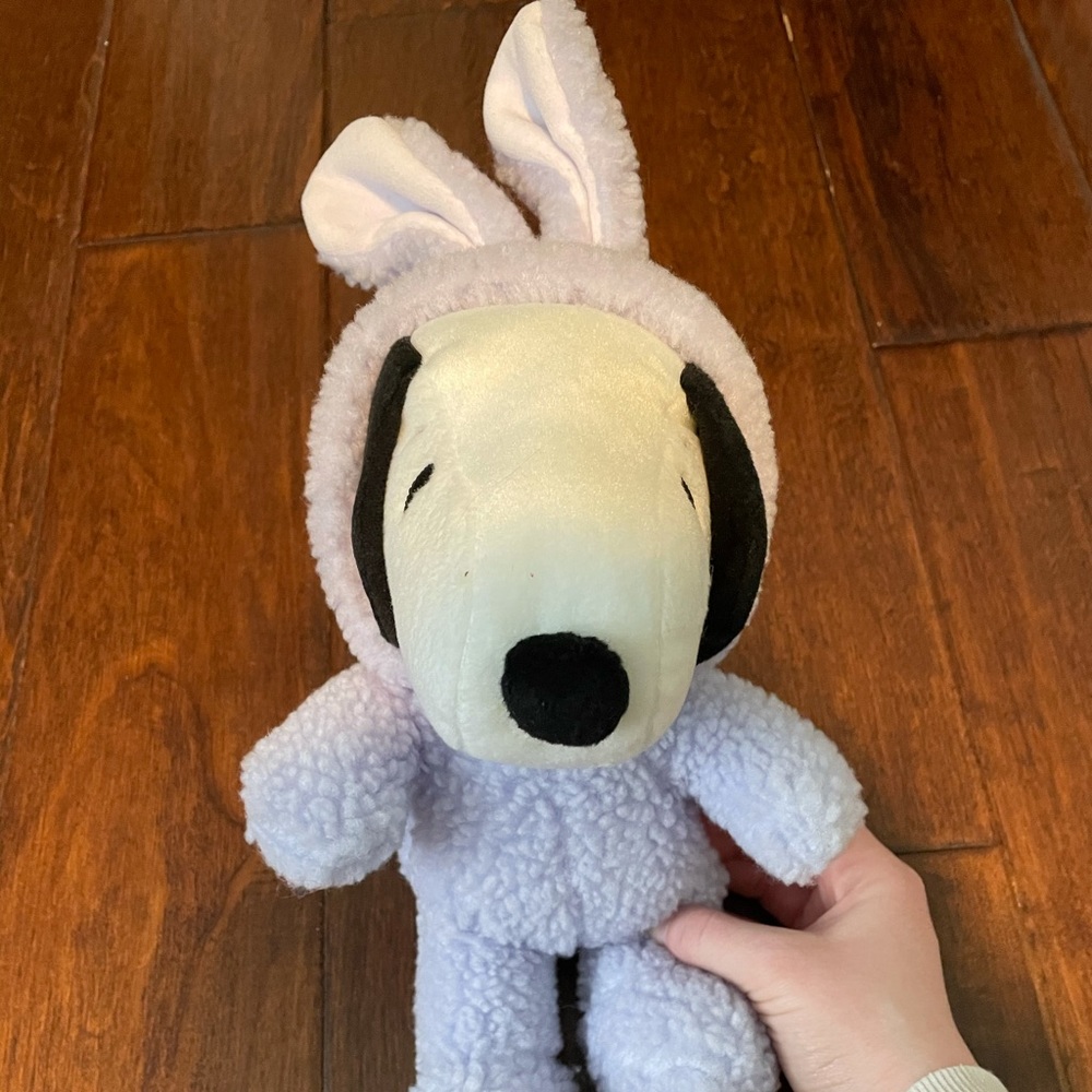 Hallmark Peanuts Easter Bunny Snoopy Costume Plush